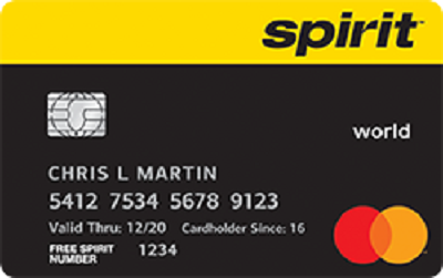 BoA Spirit Airlines信用卡