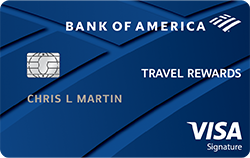 BoA Travel Rewards信用卡