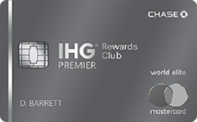Read more about the article Chase IHG Premier信用卡介绍 (140000点数开卡奖励)