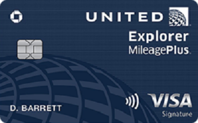 Chase United MileagePlus Explorer信用卡